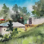 Nature’s pleasing hues depicted on canvas