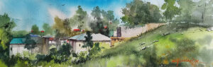 Nature’s pleasing hues depicted on canvas