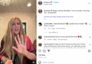 Joss Stone unveils her unorthodox delivery...