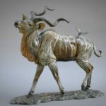 The Greater Kudu Sculpture by William...