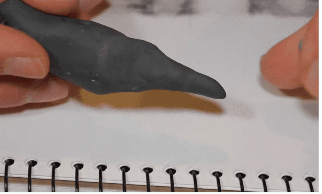 kneaded eraser point for details